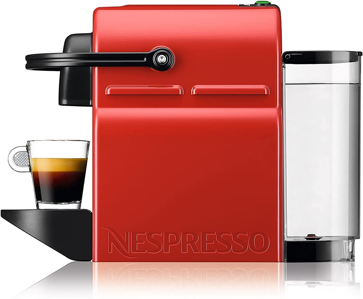 Machine à Café Inissia - Réservoir 0,7 L, Rouge Rubis