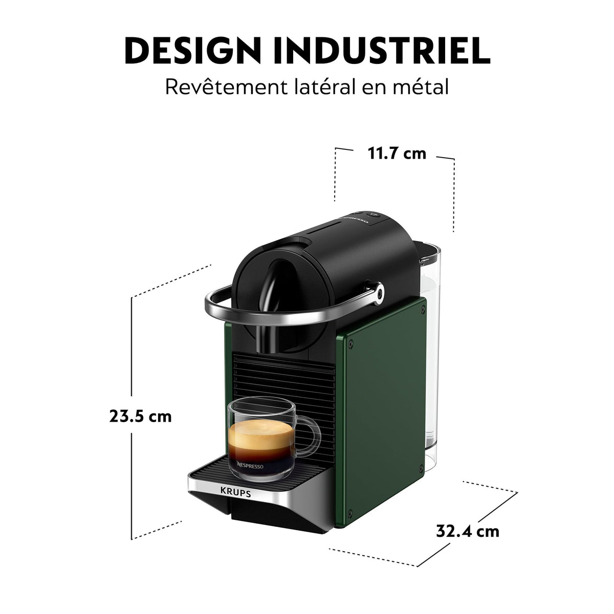 Machine à Café Pixie - Vert Foncé