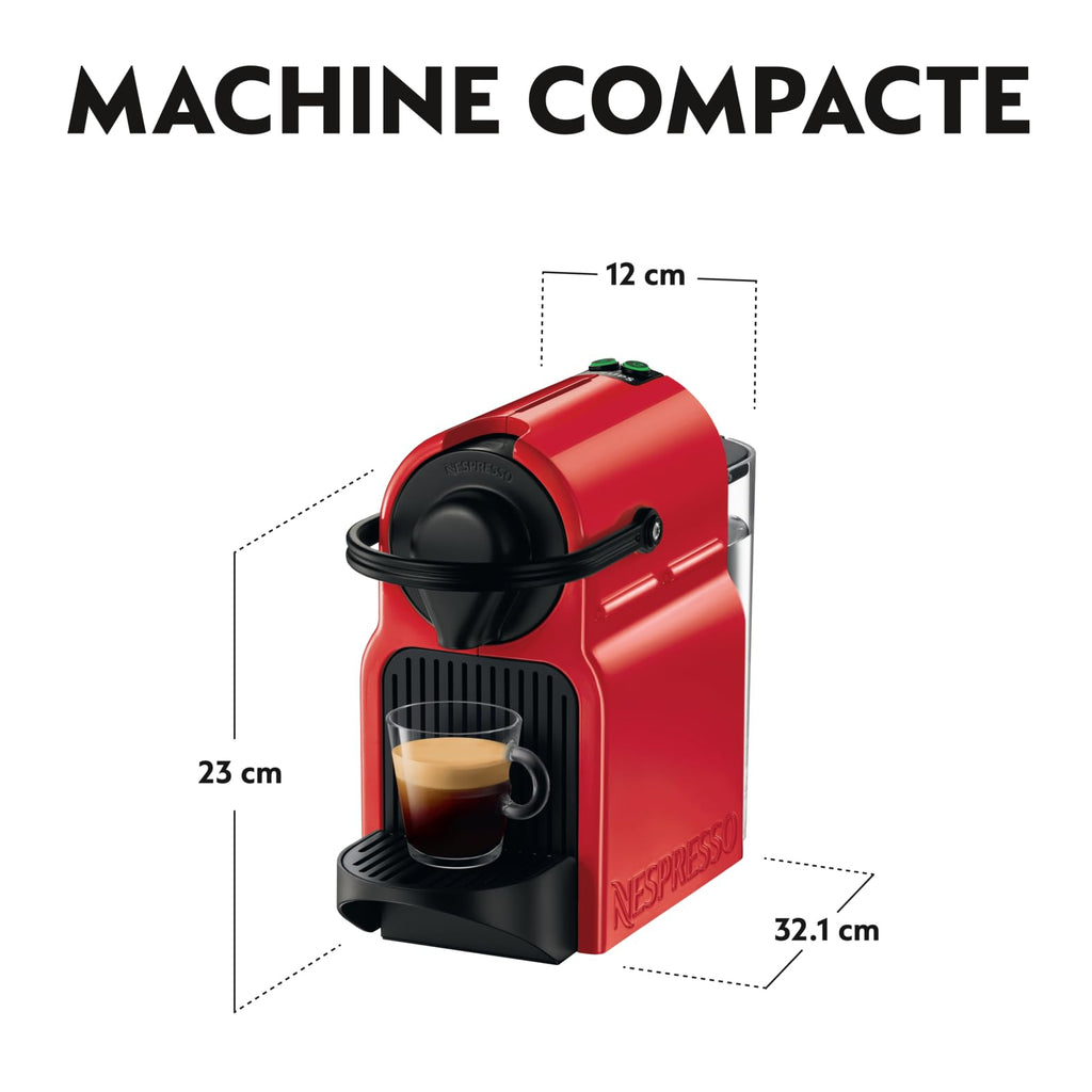 Machine à Café Inissia - Rouge