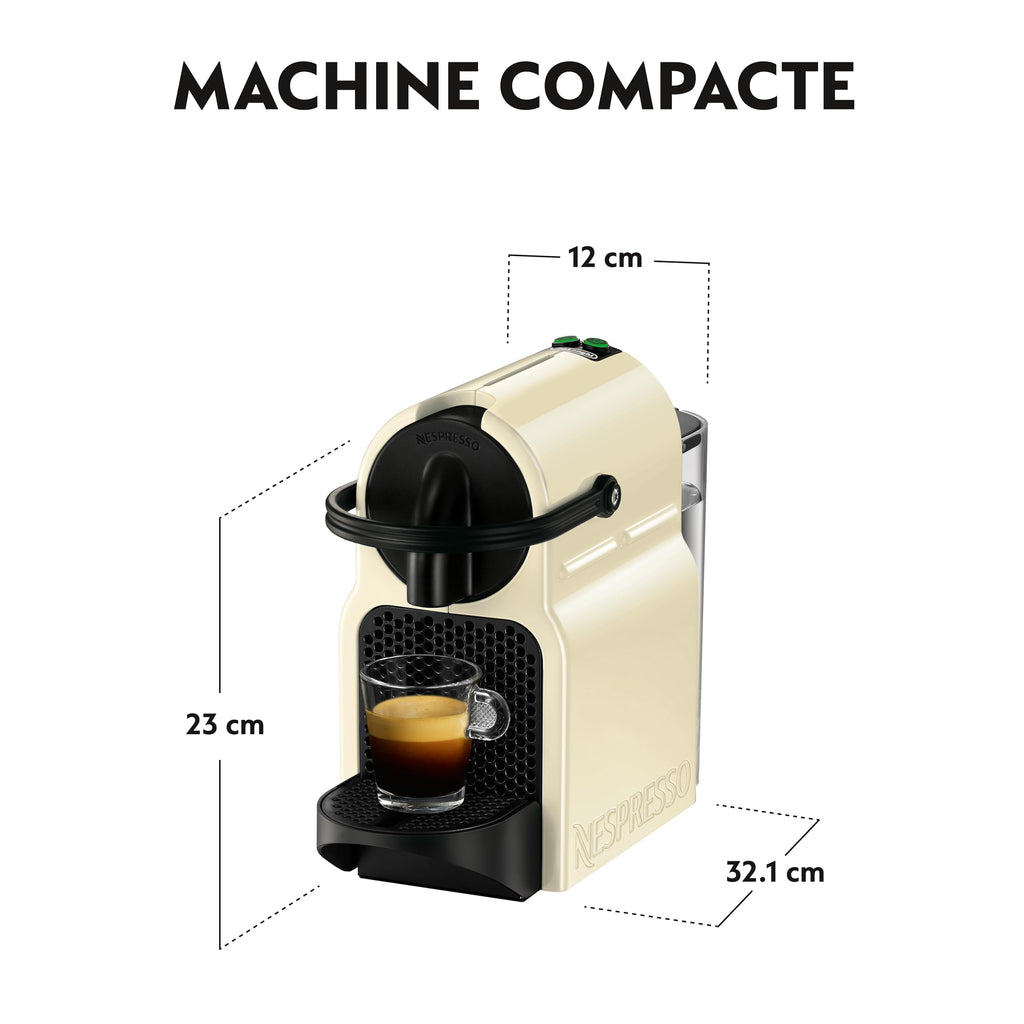 Machine à Café Inissia à Capsules - Crème Vanille