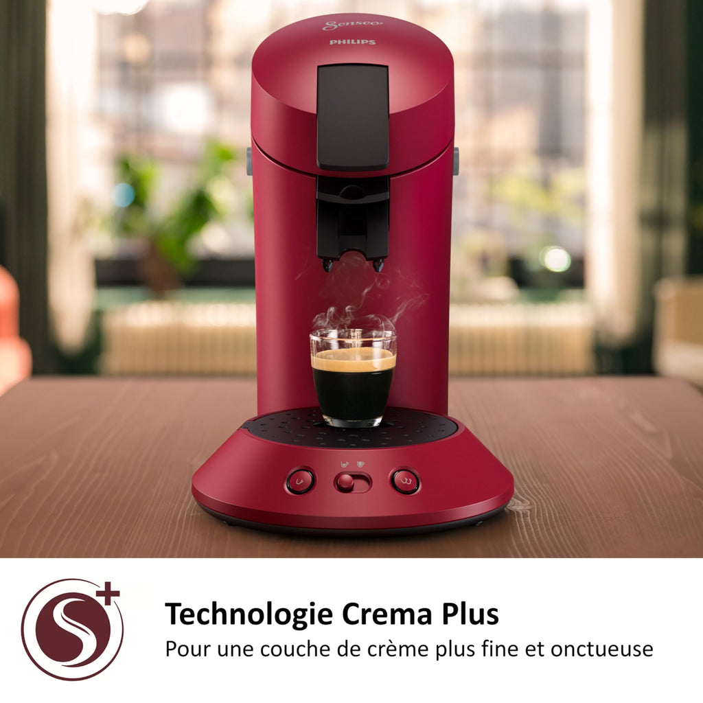 SENSEO Original Plus CSA210/91 - Rouge