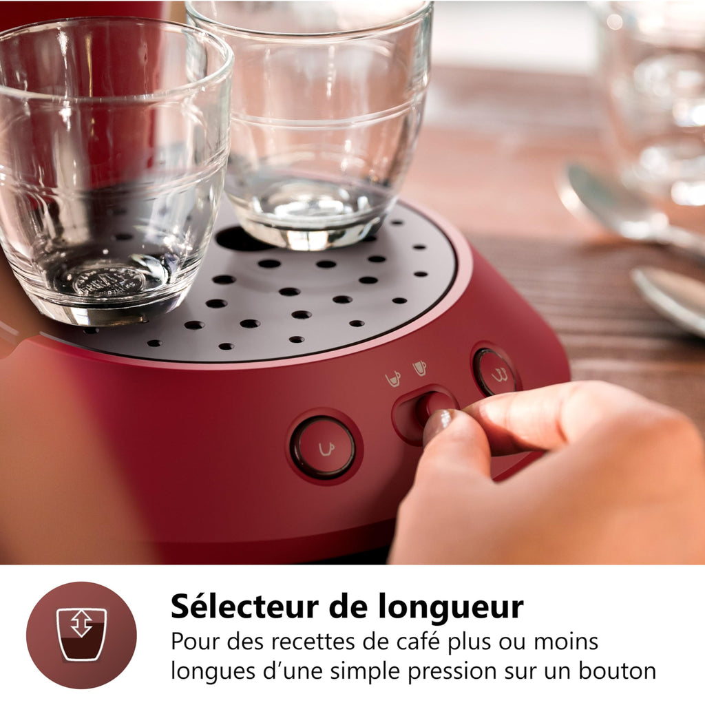 SENSEO Original Plus CSA210/91 - Rouge